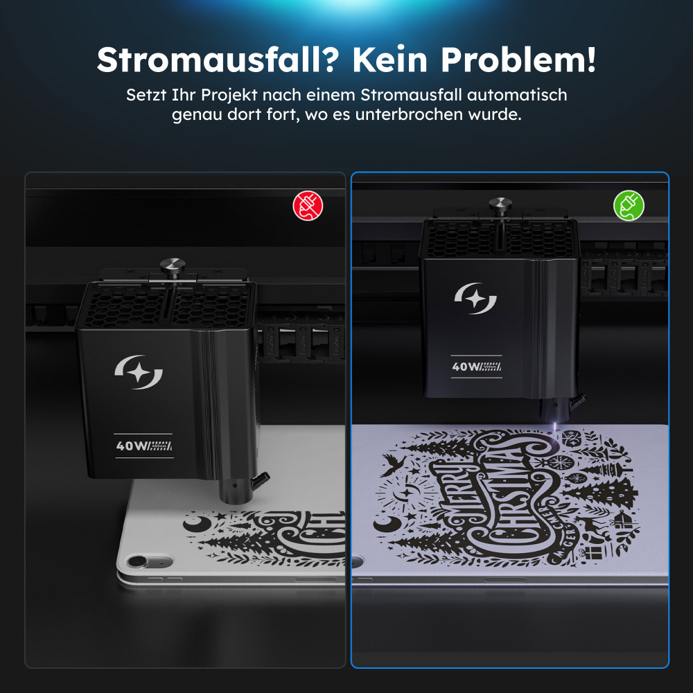 AtomStack Kraft 40W Diodenlaser Laserschneider